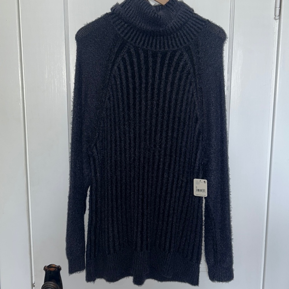 FREE PEOPLE Big City Turtleneck / Sunflower Seed Combo